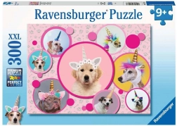 Puzzle Ravensburger căței-unicorni