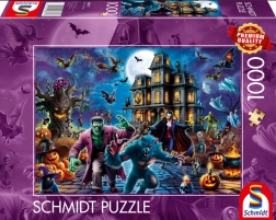 Puzzle Noaptea de Halloween 1000 piese SCHMIDT