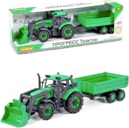 Tractor cu remorcă și încărcător Progress