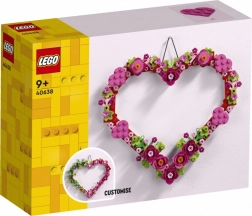 LEGO ornament în formă de inimă