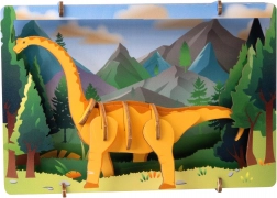 EscapeWelt 3D puzzle lemn Brontosaurus