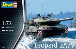 Model din plastic al tancului Leopard 2A7V 1:72