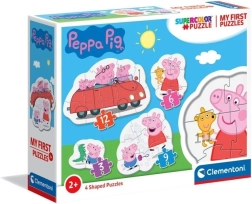 Primul meu set de puzzle-uri Peppa Pig 4 in 1