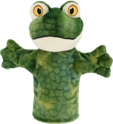 Marionetă din pluș ecologică Keel Toys Broască 27 cm