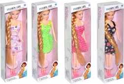 Păpușă cu împletituri 28 cm