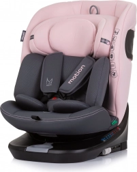 Scaun auto i-Size 40–150 cm cu ISOFIX și bază rotativă, Flamingo