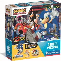 Puzzle Sonic Ariciul în acțiune 180 de piese