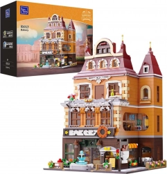 Set de construcție PANTASY brutărie – clădire urbană modulară, 2663 piese