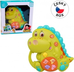 Pian cu dinozaur cu lumini și sunete