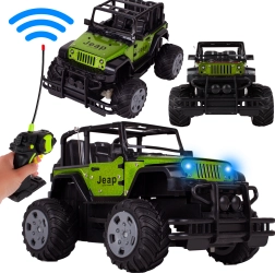 Mașină RC off-road 1:20 JEEP metalică