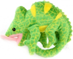 Cameleon din pluș 18 cm