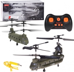 Elicopter RC Syma CH-47 CHINOOK cu giroscop pentru zbor în interior