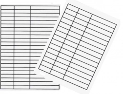 Suport liniat pentru caiet A5 din plastic dur