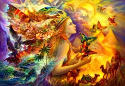 Puzzle Lume colorată fantastică 1000 de piese