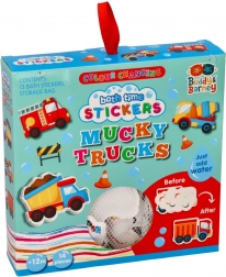 Autocolante de baie cu camioane care își schimbă culoarea