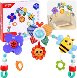 arc suspendat colorat pentru cărucior, pătuț și scaun auto pentru bebeluși