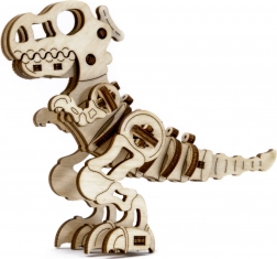 Puzzle 3D din lemn T‑Rex WOODEN CITY, 42 piese