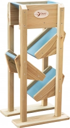 Jgheaburi de nisip din lemn CLASSIC WORLD EDU – tobogan senzorial pentru nisip