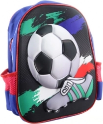 Rucsac pentru copii cu motiv 3D de fotbal