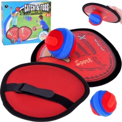 Joc sport Catchball set 2 x ţintă + 2 mingi