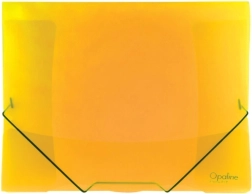 Mapă cu elastic OPALINE galbenă A4