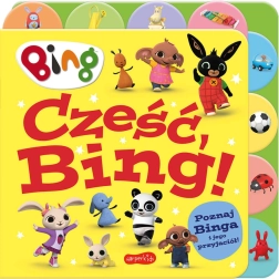 BING: Carte cu registre – carte ilustrată din carton pentru copii (poloneză)