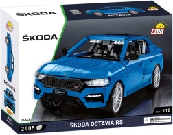 Set de construcție Škoda Octavia RS 1:12 de la Cobi