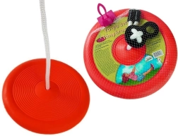 Leagăn rotund tip farfurie pentru copii – Roșu