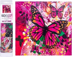Pictură cu diamante fâlfâit de aripi 30 × 40 cm