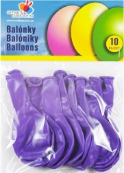 Set de baloane de umflat 10 buc mov 26 cm
