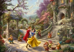 Puzzle SCHMIDT DISNEY Albă ca Zăpada dansând în razele soarelui – 1000 de piese