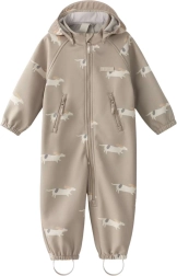 Combinezon softshell Leokid Lilo beige woof 104
