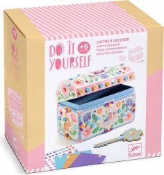 Set DIY de artă: cufăr secret cu comoară