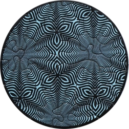 Curiosi puzzle rotund mini Picoli Floare 33 piese
