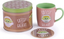 Set cadou Cutest in the Galaxy cu tema Baby Yoda