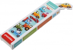 Puzzle cu Mijloace de Transport pentru Copii - 16 Piese