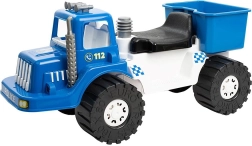 Mașinuță de împins pentru copii Bayo Police 70 cm albastră