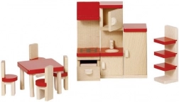 Goki mobilier pentru păpuși – bucătărie Basic