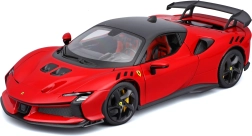 bburago 1:18 ferrari sf90 xx stradale model roșu