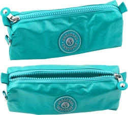 Penar școlar cu buzunar verde