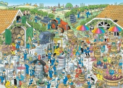 Puzzle Vinul victoriei 1000 de piese Jan van Haasteren