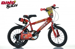 Bicicletă pentru copii 14 inch CARS 2022 de la DINO Bikes