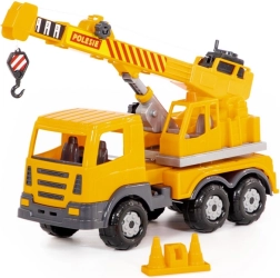 Polesie Auto Prestíže macara 43 cm – macara din plastic cu troliu