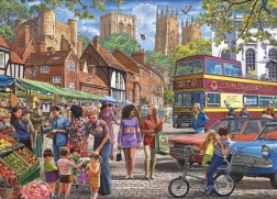Puzzle Piața din York 1000 piese GIBSONS