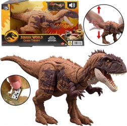 Figurină dinozaur Kryptops din Jurassic World cu răget sălbatic și părți mobile