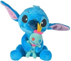 Mascotă Disney Lilo și Stitch cu Scrump, 25 cm