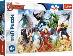 Puzzle 160 piese – pregătiți să salvați lumea DISNEY MARVEL THE AVENGERS