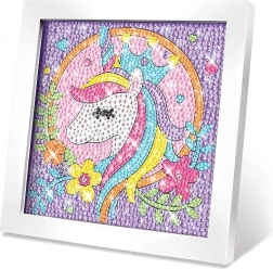 Set creativ tablou cu pietricele unicorn