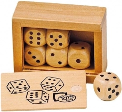 Cuburi de joc din lemn în cutie - GOKI