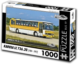 Puzzle Retro-mașini Karosa LC 736.20 autobuz 1000 piese
